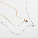 925 Silver Snake Choker Necklace Crystal CZ