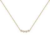 DPLAOPA 925 Silver Collar Clear Zircon Pendant Chain Women Wedding Jewelry
