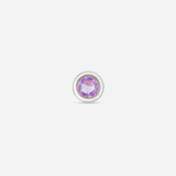 925 Silver Rainbow Spring Stud Earring Clips Women Jewelry