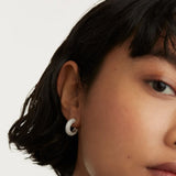 DPLAOPA 925 Silver Zircon KING Earrings Hoops Crystal Women Jewelry
