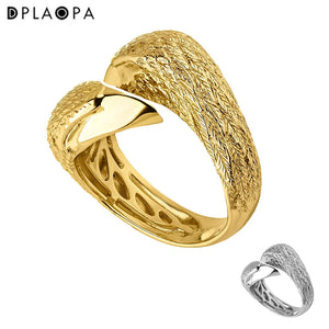 DPLAOPA Double Eagle Ring Adjustable Women Party Jewelry