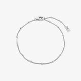 925 Silver Plated Bracelet Crystal Jewelry Women Wedding