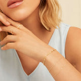 925 Silver Anchor Chain Bracelet Wedding Party Jewelry