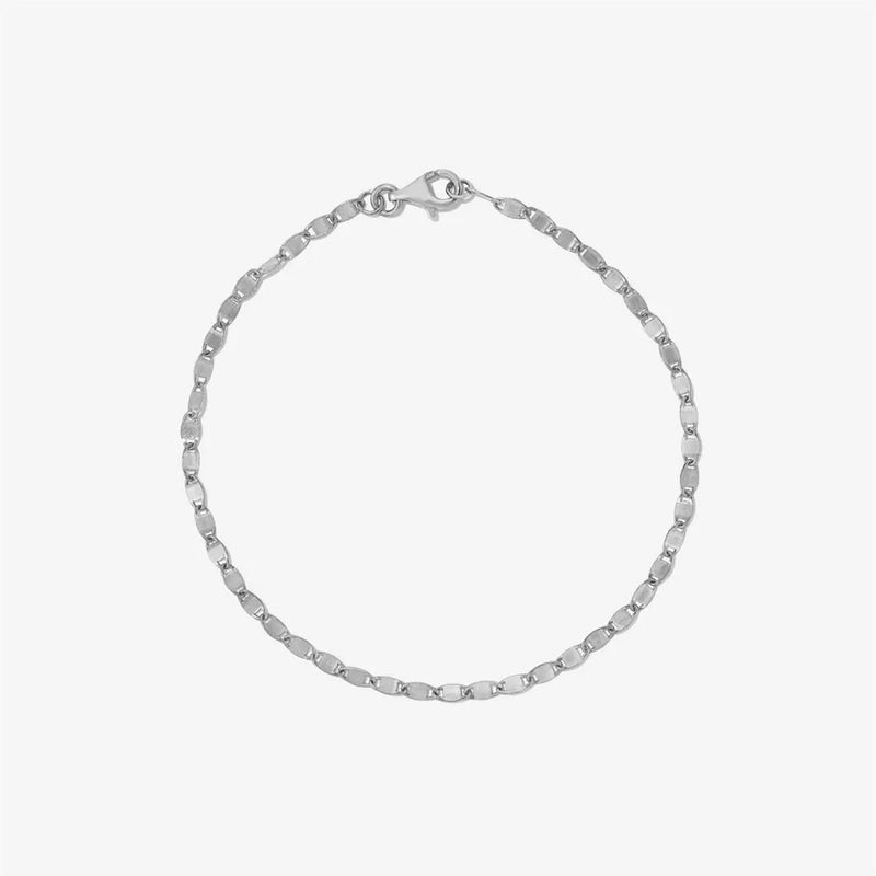 925 Silver Anchor Chain Bracelet Wedding Party Jewelry