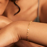 925 Silver Anchor Chain Bracelet Wedding Party Jewelry