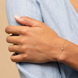 925 Silver Zircon Charm Bracelet CZ Fine Jewelry Wedding