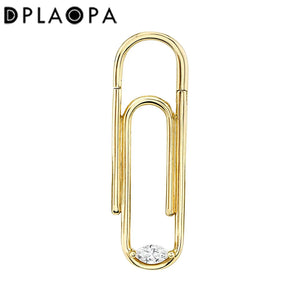 DPLAOPA 925 Silver Pink Hoops Circle Pendientes Earring CZ Fine Jewelry