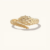 DPLAOPA 925 Silver Snake Ring Women Rock Punk Fine Jewelry