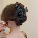 Bohemian Acrylic Hair Claw Crab Clip for Women