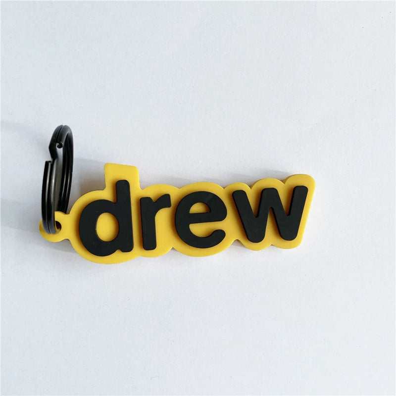 Justin Bieber Keychain Silica Gel Key Ring Decorations