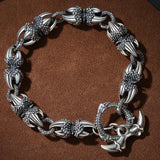 DS Domineering Dragon Claw Bracelet Men Jewelry Tide King Kong Pestle