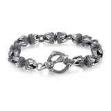 DS Domineering Dragon Claw Bracelet Men Jewelry Tide King Kong Pestle