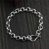 European American Hipster Circle Button Bracelet Retro Men Women Jewelry