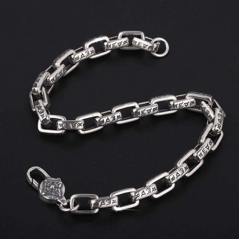 Heavy Industry Tank Couple Bracelet Buckle Bracelet East Gate Hand Bracelet