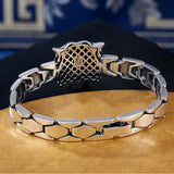 DS Tiger Head Watch & Bracelet Set for Men