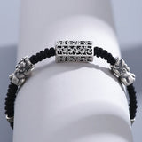 DSFashion Couple Pixiu Bracelet Retro Ethnic Red Rope Bracelet Women