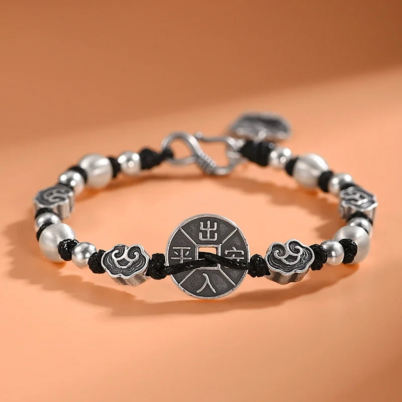 Hand-woven Coin Bracelet Ethnic Style Beaded Bracelet Jewelry