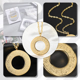 Duaa Al-Safar Necklace Stainless Steel Arabic Name Pendant Gift