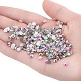 Crystal Multicolor Rhinestones Flatback Glass Glitter for Clothing Nail Art