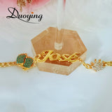 Zircon Crown Personalized Baby Nameplate Bracelet