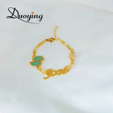 Zircon Crown Personalized Baby Nameplate Bracelet