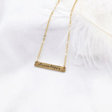 Personalized Minimal Number Necklace for Women