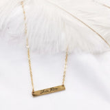 Personalized Minimal Number Necklace for Women