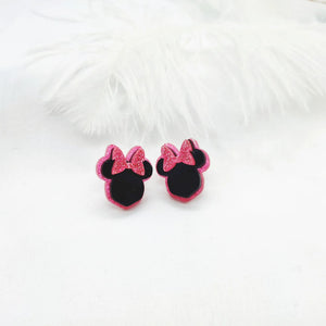 Personalized Nameplate Necklace Custom Cartoon Earrings for Kids Gift