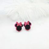 Personalized Nameplate Necklace Custom Cartoon Earrings for Kids Gift