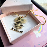 Character Name Necklace for Kids