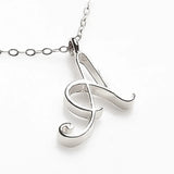Cursive Letter Necklace Personalized Name Initial Gift