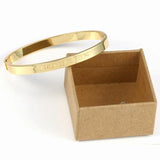 Personalized 6mm Copper Bangle Bracelet with Initial Engraving