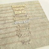 Personalized Name Necklace Stainless Steel Letters Choker Jewelry Mother Gift