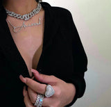 Personalized Name Necklace with Birthstone Zircon Pendant