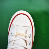 Shoe-buckle Old English Font Stainless Steel Charms