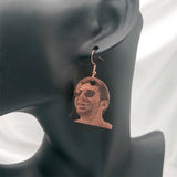 Character Earrings Stainless Steel Photo Earrings Hiphop Jewelry
