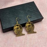 Character Earrings Stainless Steel Photo Earrings Hiphop Jewelry