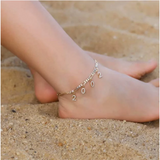 Birth Year Anklet Name Anklet Personalized Beach Foot Jewelry