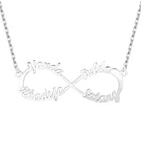 Personalized Stainless Steel Name Necklace Letter Pendant