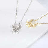 Minimalism Pendant Necklace S925 Sterling Silver Necklace