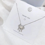 Minimalism Pendant Necklace S925 Sterling Silver Necklace