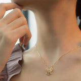 Minimalism Pendant Necklace S925 Sterling Silver Necklace
