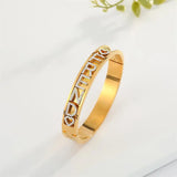 Personalized Name Bangle Bar Bracelet for Women