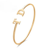 Name Bracelets Bangle Letters Bracelet For Women Personalized Jewelry