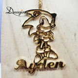 Children's Drawing Cartoon Figure Necklace