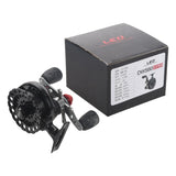 DWS60 Fly Fishing Reel 4+1BB 2.6:1 65MM High Foot Left Hand Fishing Wheel