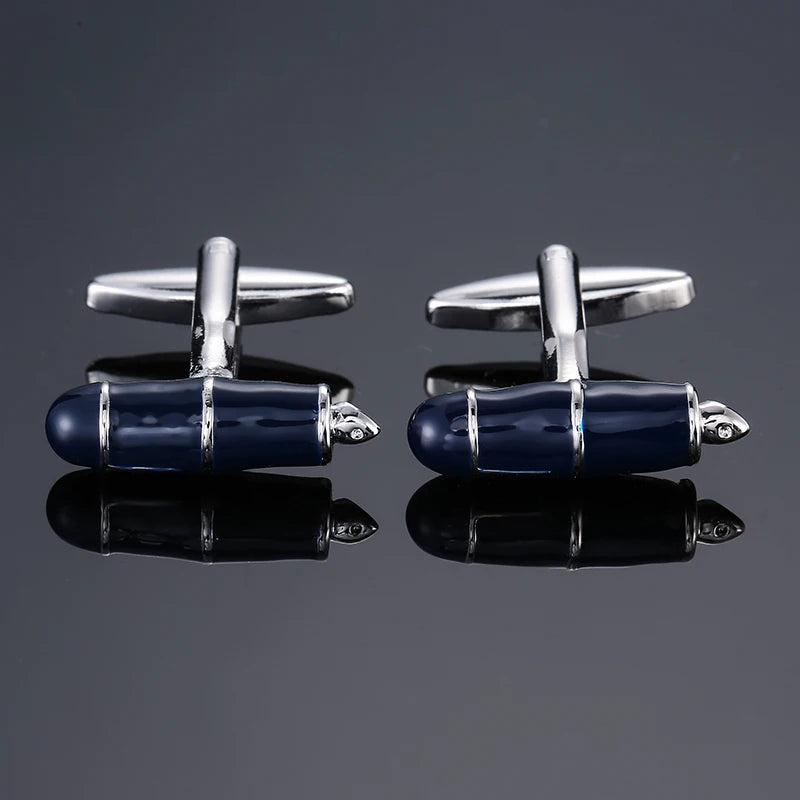 DY High Brass Cufflinks for Men's French Shirts