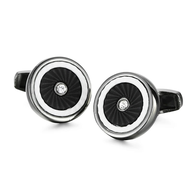 Men's French Shirt Cufflinks, Fish Design
