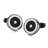Men's French Shirt Cufflinks, Fish Design