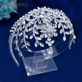 Crystal Bridal Head Chain Tiara Wedding Party Accessory